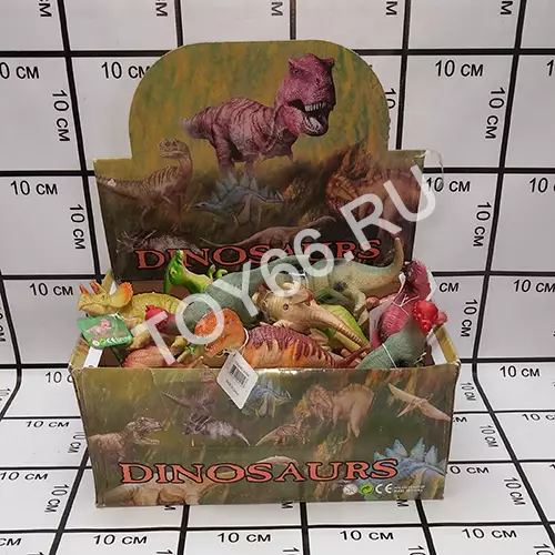 Динозавры 36 шт в блоке 2012
