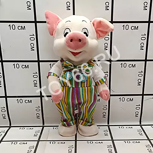 Мягкая игрушка Свинка (муз.) 2037-3897 Мягкая игрушка Свинка (муз.) 2037-3897