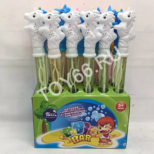 Мыльные пузыри Единорог 24 шт. в блоке 20388-24