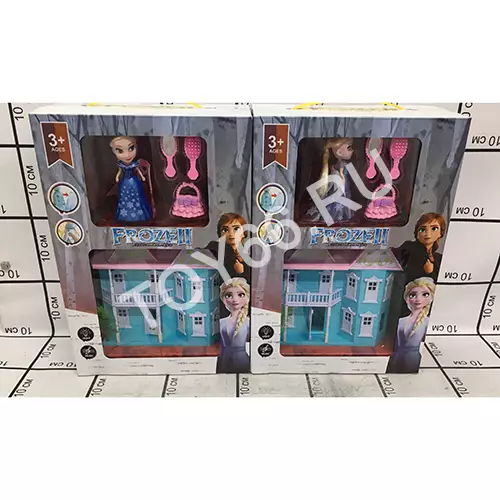 Кукла Холод с аксессуарами и Домик 2082B