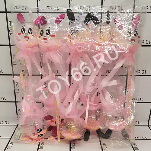 Волшебная палочка Зайка 10 шт. в блоке 2126-31