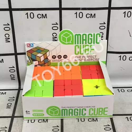 Кубик-Рубик 6 шт. в блоке 2188-14