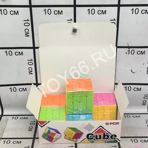 Кубик рубик 4х4 в блоке 6 шт 2188-20-B265