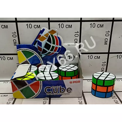 Кубик-рубик 6 шт.в блоке 2188-262