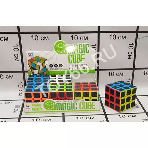 Кубик-рубик 6 шт в блоке 2188-8755