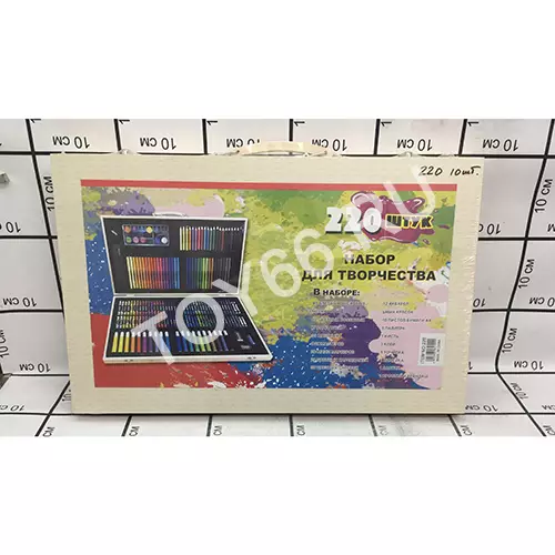 Чемодан деревянный для творчества 220