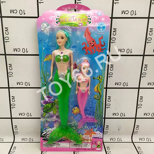 Кукла Русалка с дочкой 226B-3