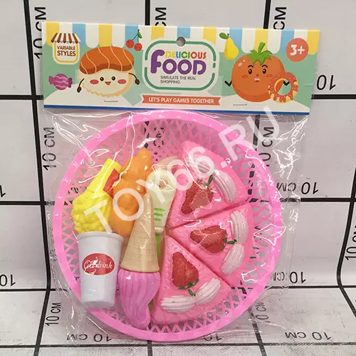 Набор посуды Фасфуд в пакете 2303-230A