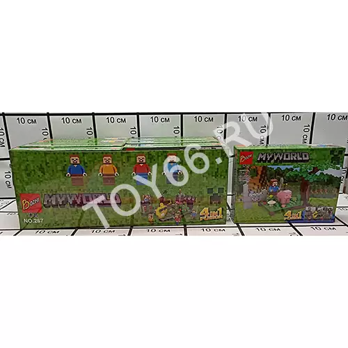 Конструктор Мой мир 8 шт в блоке 267