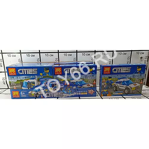 Конструктор Город 8 шт в блоке 28003