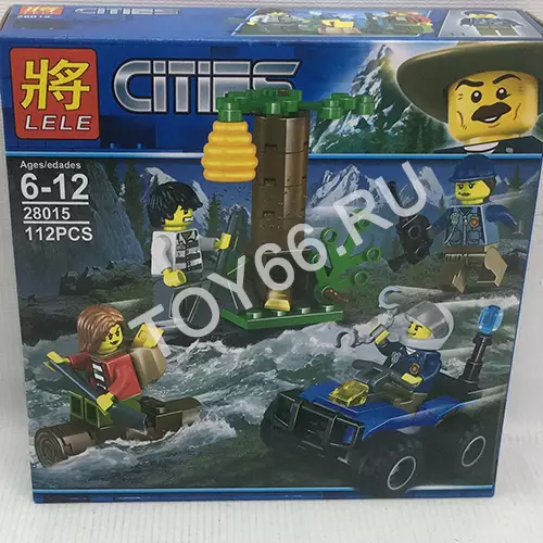 Конструктор Город 107 дет. 28015