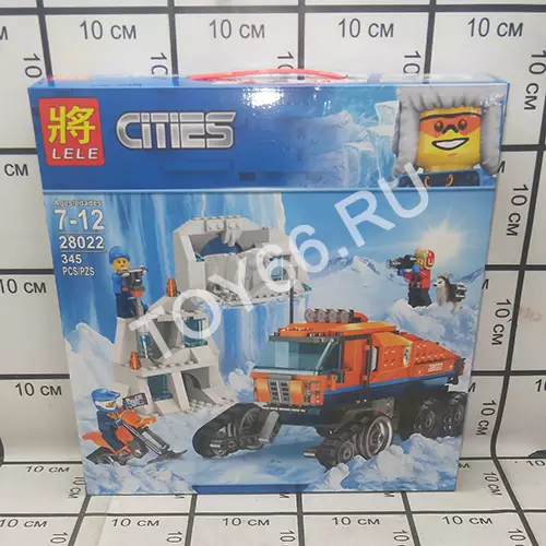 Конструктор Город 345 дет. 28022 Конструктор Город 345 дет. 28022