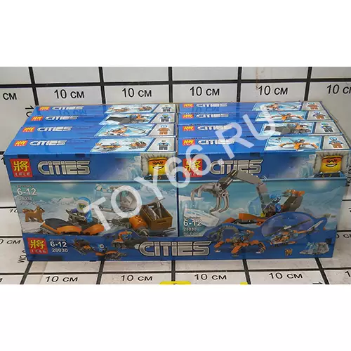 Конструктор Город 8 шт. в блоке 28030