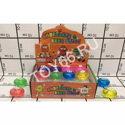 Лизун M&M 24 шт. в блоке 28337