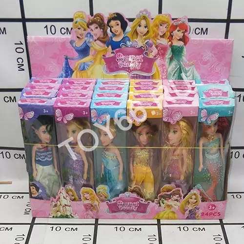 Куклы Принцессы 24 шт в блоке 288