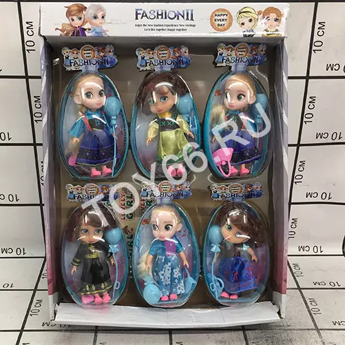 Кукла Холод в яйце 6 шт. в блоке 292A