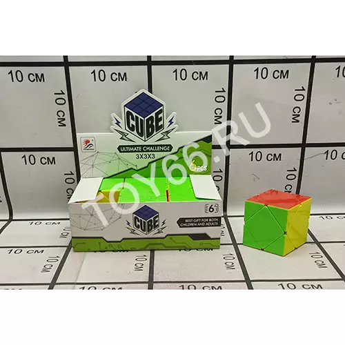 Кубик-рубик 6 шт. в блоке 3002-2