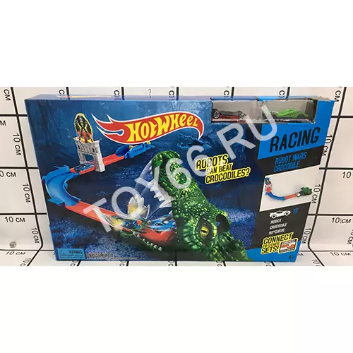 Автотрек Хот Вилс Крокодил 3089