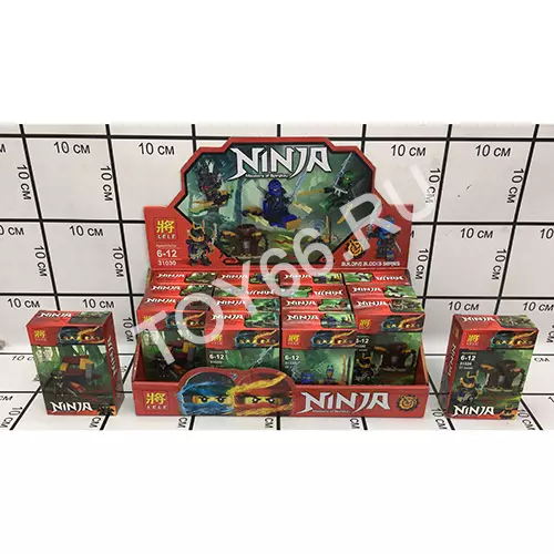 Конструктор Ниндзя 16 шт. в блоке 31030