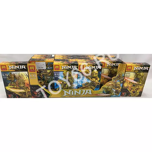 Конструктор Ниндзя 16 шт. в блоке 31111