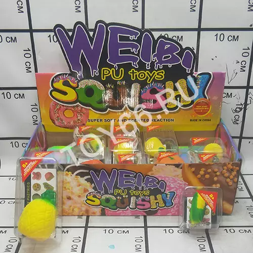 Сквиши 24 шт в блоке 3182