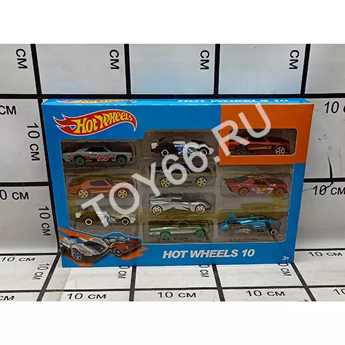 Модельки Хот Вилс 10 шт. в кор. 324-43