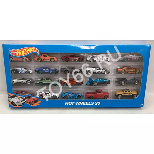 Модельки Хот Вилс 20 шт. в наборе 324-51 Модельки Хот Вилс 20 шт. в наборе 324-51