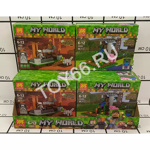 Конструктор Мой Мир 8 шт в блоке 33000
