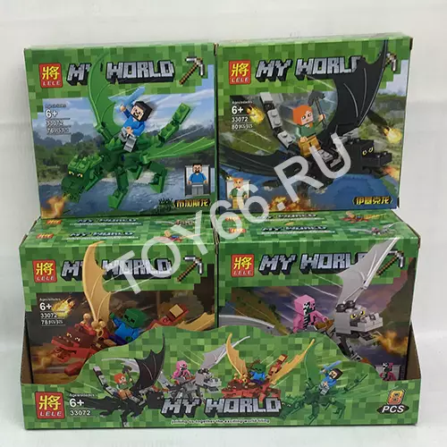 конструктор мой мир 8 шт в блоке 33072