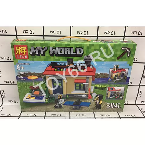 Конструктор Герои из кубиков 366 дет. 33076