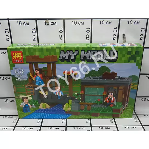 Конструктор Мой Мир 479 дет. 33096