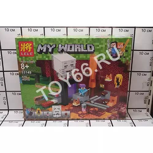 Конструктор Мой Мир 470 дет. 33149