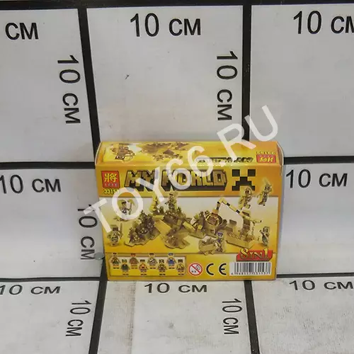 Конструктор Мой Мир 12ш в блоке 33153