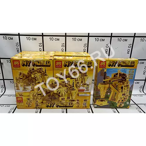 Конструктор Мой Мир 8 шт в блоке 33154