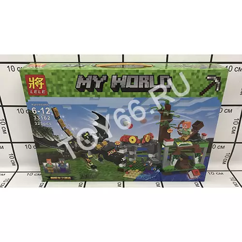 Конструктор Герои из кубиков 323 дет. 33162