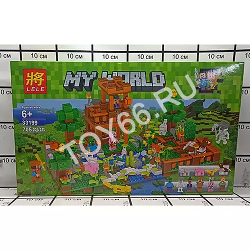 Конструктор Мой Мир 705 дет. 33199