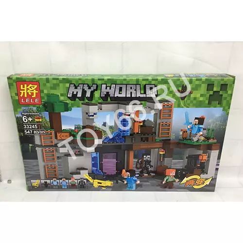 Конструктор Мой мир 547 Дет 33245