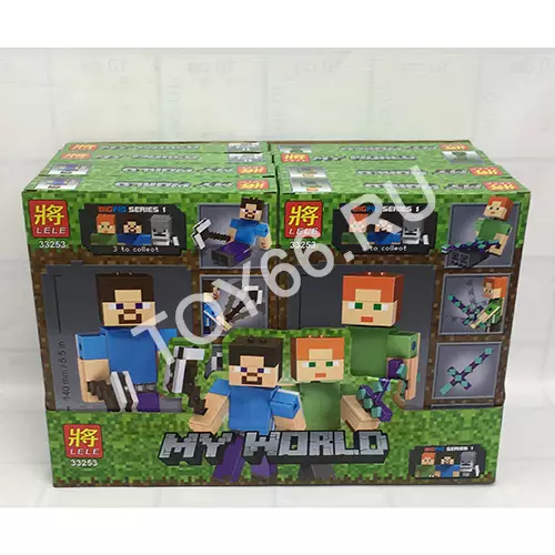 Конструктор Мой мир 8 шт в блоке 33253