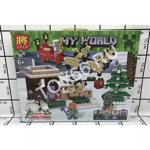 Конструктор Герои из кубиков 463 дет. 33257