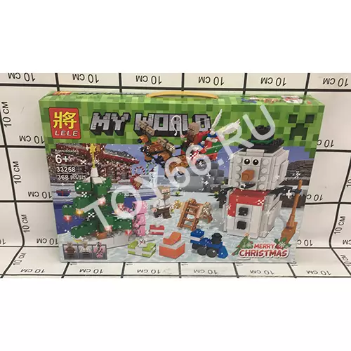 Конструктор Герои из кубиков 368 дет. 33258