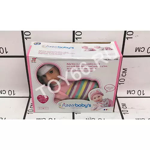 Пупс ползающий на батарейках 3327-11B