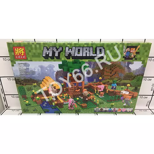 Конструктор Герои из кубиков 556 дет. 33286