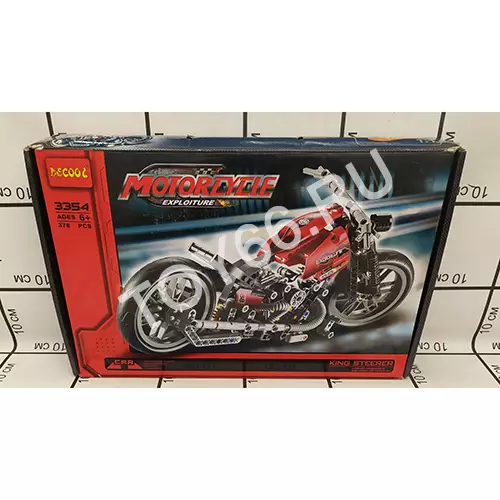 Конструктор Мотик 378 дет. 3354