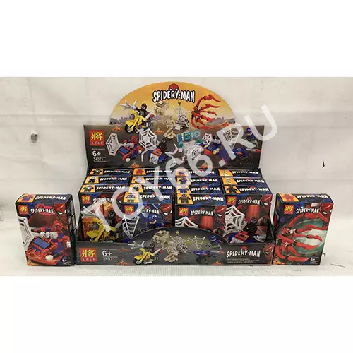 Конструктор Супергерои 16 шт. в блоке 34071