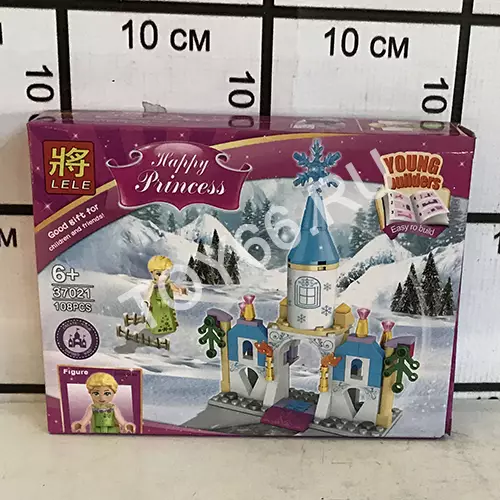 Конструктор принцесса 108 деталей 37021