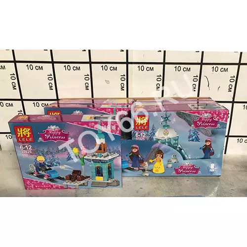 Конструктор Принцессы 8 шт в блоке 37025