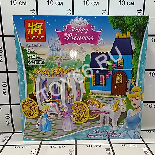 Конструктор принцесса 352 дет 37046