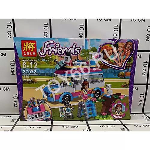 Конструктор для девочек Друзья 229 дет. 37072