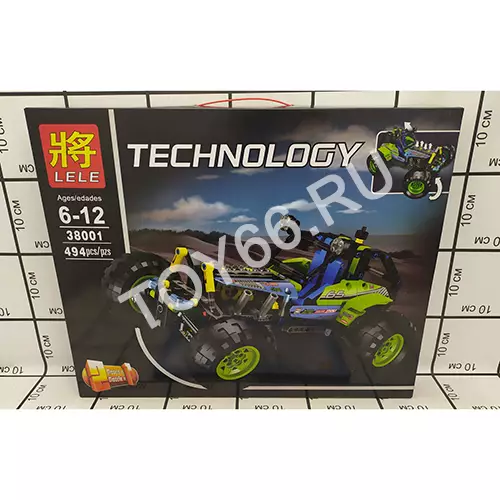 Конструктор Техника 494 дет. 38001