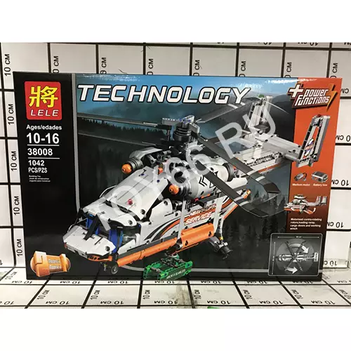 Конструктор 1042 дет. 38008